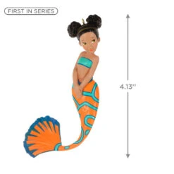 Hallmark Mythical Mermaids Ornament 8 Hallmark Mythical Mermaids Ornament -Hallmark Orange and Blue Mermaid Keepsake Ornament 1799QXR8257 03