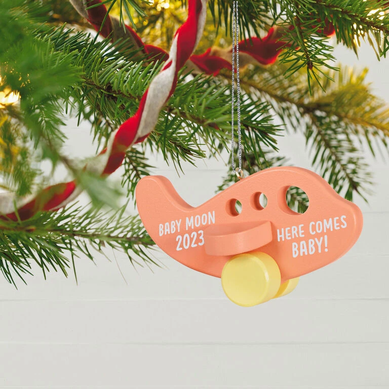 Hallmark Our Babymoon 2023 Wood Ornament 2 Hallmark Our Babymoon 2023 Wood Ornament - Image 2