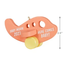 Hallmark Our Babymoon 2023 Wood Ornament 8 Hallmark Our Babymoon 2023 Wood Ornament -Hallmark Our Babymoon Wood Airplane Keepsake Ornament 1999QHX3099 03
