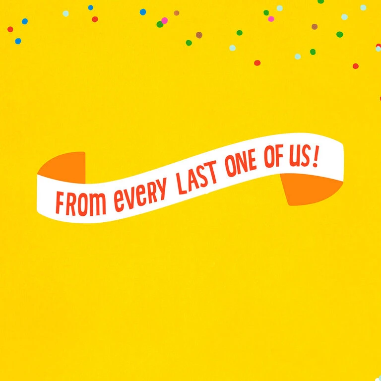 Hallmark 16" Party Cats And Dogs Jumbo Birthday Card From All 2 Hallmark 16" Party Cats And Dogs Jumbo Birthday Card From All - Image 2