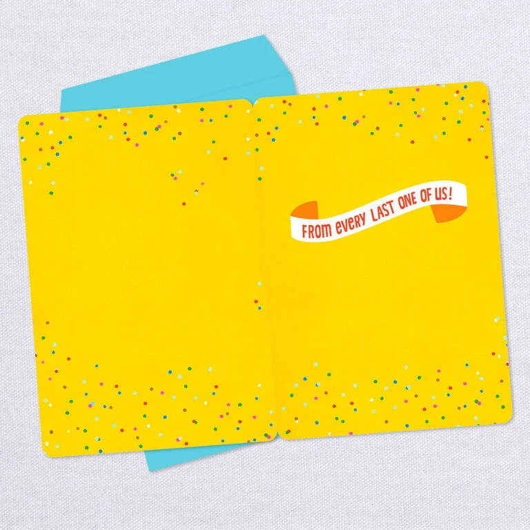 Hallmark 16" Party Cats And Dogs Jumbo Birthday Card From All 3 Hallmark 16" Party Cats And Dogs Jumbo Birthday Card From All - Image 3