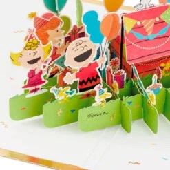 Hallmark Peanuts® Gang Celebrating You 3D Pop-Up Birthday Card 13 Hallmark Peanuts® Gang Celebrating You 3D Pop-Up Birthday Card -Hallmark Peanuts Gang Snoopy 3D PopUp Birthday Card 1499LAD2739 04