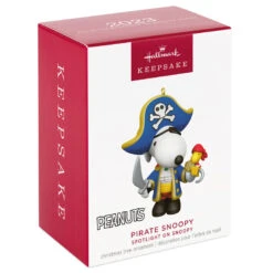 Hallmark Peanuts® Spotlight On Snoopy Pirate Snoopy Ornament 9 Hallmark Peanuts® Spotlight On Snoopy Pirate Snoopy Ornament -Hallmark Peanuts Pirate Snoopy Keepsake Ornament 1699QXR8229 04