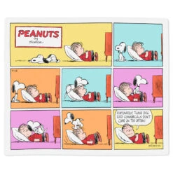 Hallmark Peanuts® Snoopy And Linus Comic Strip Throw Blanket, 50x60 5 Hallmark Peanuts® Snoopy And Linus Comic Strip Throw Blanket, 50x60 -Hallmark Peanuts Snoopy and Linus Comic Strip Throw Blanket 1PAJ3509 03