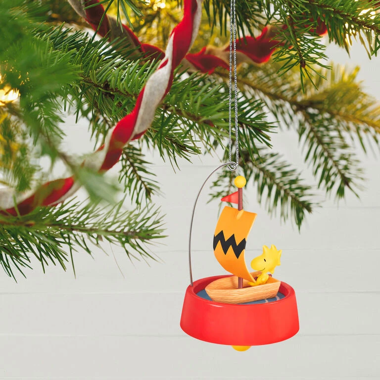 Hallmark The Peanuts® Gang Windward Woodstock Ornament 2 Hallmark The Peanuts® Gang Windward Woodstock Ornament - Image 2