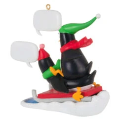 Hallmark What Did You Call Me? Ornament 11 Hallmark What Did You Call Me? Ornament -Hallmark Penguins Sledding Keepsake Ornament 2099QGO2867 06