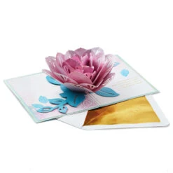 Hallmark The Special Place You Will Always Hold In My Heart Love Card 11 Hallmark The Special Place You Will Always Hold In My Heart Love Card -Hallmark Pink Lotus Flower 3D PopUp Love Card for Her 1299LAD2887 03