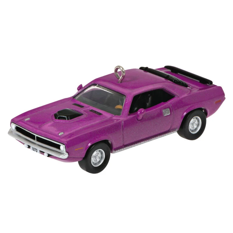 Hallmark Mini Lil' Classic Cars 1970 Plymouth Hemi® 'Cuda 2023 Metal Ornament, 0.58" 1 Hallmark Mini Lil' Classic Cars 1970 Plymouth Hemi® 'Cuda 2023 Metal Ornament, 0.58"