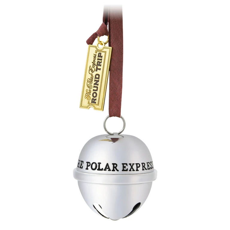 Hallmark The Polar Express™ Santa's Sleigh Bell 2023 Metal Ornament 1 Hallmark The Polar Express™ Santa's Sleigh Bell 2023 Metal Ornament