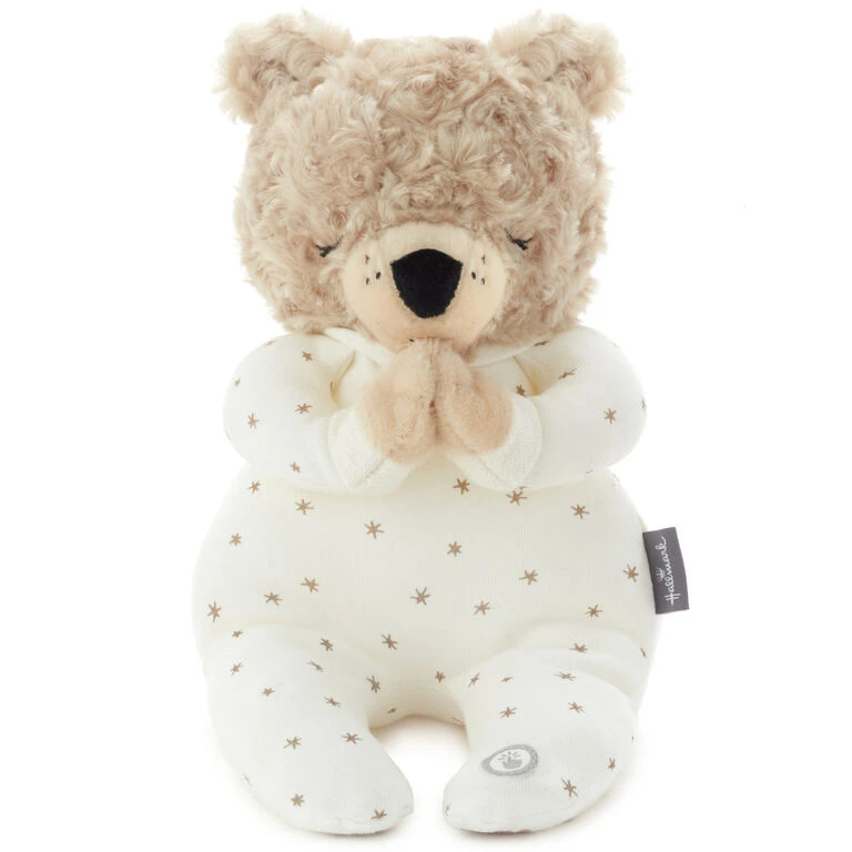 Hallmark Prayer Bear Recordable Stuffed Animal, 10.5" 1 Hallmark Prayer Bear Recordable Stuffed Animal, 10.5"