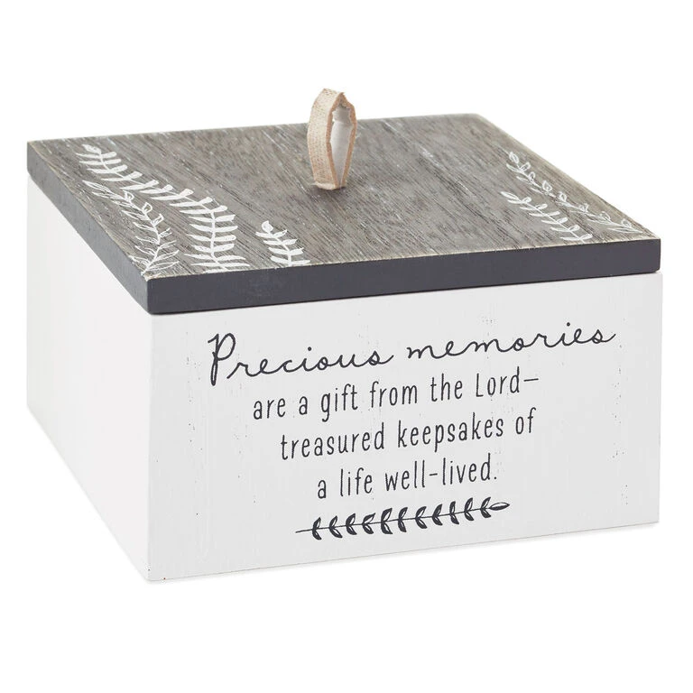 Hallmark Precious Memories Are A Gift From The Lord Memory Box 1 Hallmark Precious Memories Are A Gift From The Lord Memory Box