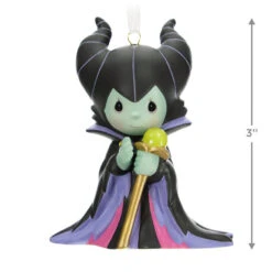Hallmark Disney Precious Moments Maleficent Porcelain Ornament 8 Hallmark Disney Precious Moments Maleficent Porcelain Ornament -Hallmark Precious Moments Maleficent Keepsake Ornament 2999QXE3279 03