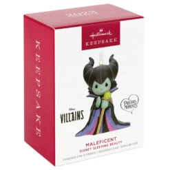 Hallmark Disney Precious Moments Maleficent Porcelain Ornament 9 Hallmark Disney Precious Moments Maleficent Porcelain Ornament -Hallmark Precious Moments Maleficent Keepsake Ornament 2999QXE3279 04