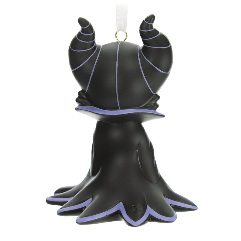 Hallmark Disney Precious Moments Maleficent Porcelain Ornament 6 Hallmark Disney Precious Moments Maleficent Porcelain Ornament - Image 6