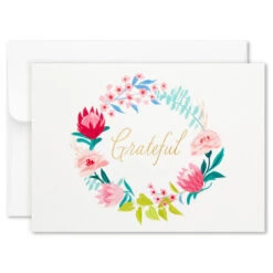 Hallmark Pretty Floral Assorted Blank Thank-You Notes, Box Of 24 14 Hallmark Pretty Floral Assorted Blank Thank-You Notes, Box Of 24 -Hallmark Pretty Floral Assorted Blank ThankYou Notes in Box 1499TYN2424 05