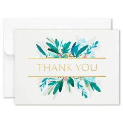 Hallmark Pretty Floral Assorted Blank Thank-You Notes, Box Of 24 16 Hallmark Pretty Floral Assorted Blank Thank-You Notes, Box Of 24 -Hallmark Pretty Floral Assorted Blank ThankYou Notes in Box 1499TYN2424 07