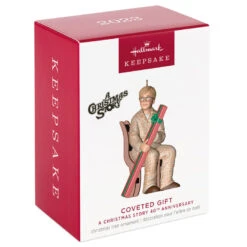 Hallmark A Christmas Story™ 40th Anniversary Coveted Gift Ornament -Hallmark Ralphie With Christmas Gift Keepsake Ornament 2099QXI6007 04