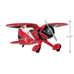Hallmark Sky's The Limit Bulldog Racer Ornament 8 Hallmark Sky's The Limit Bulldog Racer Ornament -Hallmark Red Black White Airplane Keepsake Ornament 1999QXR8169 03
