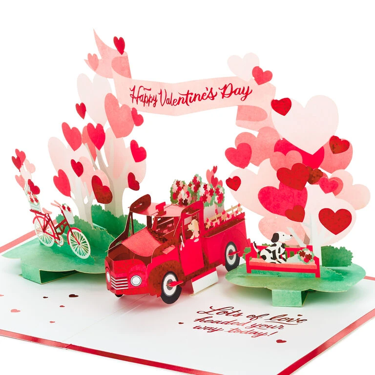 Hallmark Special Delivery 3D Pop-Up Valentine's Day Card 1 Hallmark Special Delivery 3D Pop-Up Valentine's Day Card