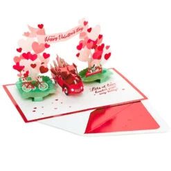 Hallmark Special Delivery 3D Pop-Up Valentine's Day Card 12 Hallmark Special Delivery 3D Pop-Up Valentine's Day Card -Hallmark Red Truck With Flowers 3D PopUp Valentines Day Card 1299IAV6066 03