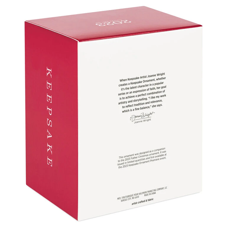 Hallmark Father Christmas's Reindeer Ornament 5 Hallmark Father Christmas's Reindeer Ornament - Image 5