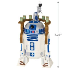 Hallmark Star Wars: Return Of The Jedi™ Drink-Serving Droid Ornament -Hallmark Return of Jedi Drink Droid Keepsake Ornament 1999QXE3299 03