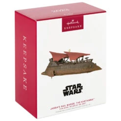Hallmark Star Wars: Return Of The Jedi™ Jabba's Sail Barge, The Khetanna™ Ornament With Sound 9 Hallmark Star Wars: Return Of The Jedi™ Jabba's Sail Barge, The Khetanna™ Ornament With Sound -Hallmark Return of Jedi Jabbas Barge Keepsake Ornament 3799QXI7109 04
