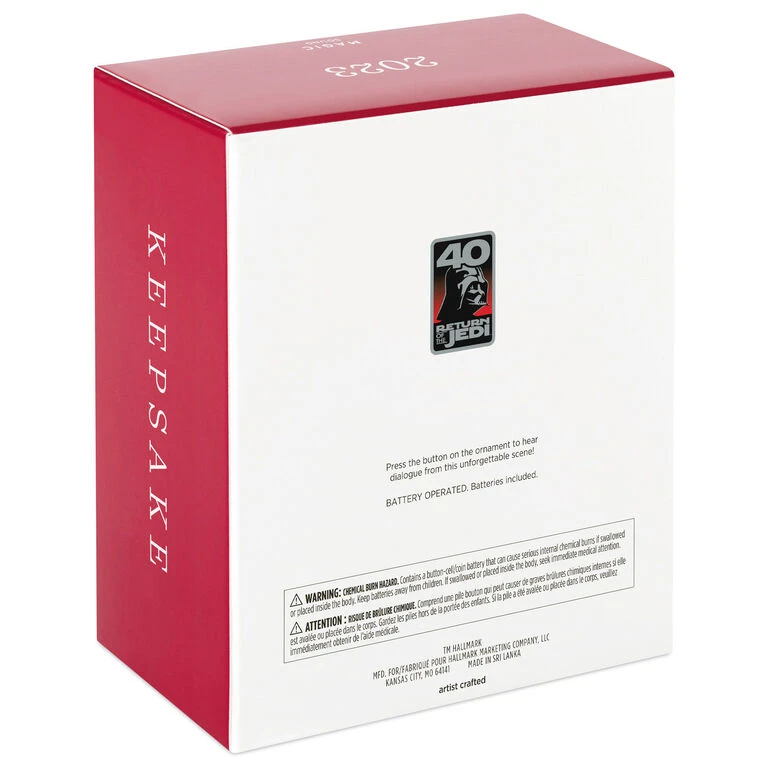 Hallmark Star Wars: Return Of The Jedi™ Jabba's Sail Barge, The Khetanna™ Ornament With Sound 5 Hallmark Star Wars: Return Of The Jedi™ Jabba's Sail Barge, The Khetanna™ Ornament With Sound - Image 5