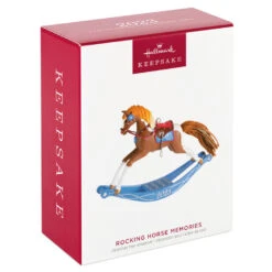 Hallmark Rocking Horse Memories 2023 Ornament 9 Hallmark Rocking Horse Memories 2023 Ornament -Hallmark Rocking Horse Keepsake Ornament 1799QXR8089 04