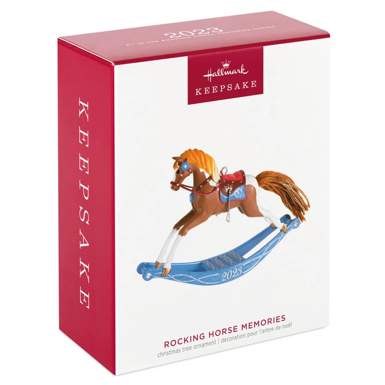 Hallmark Rocking Horse Memories 2023 Ornament 4 Hallmark Rocking Horse Memories 2023 Ornament - Image 4