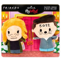 Hallmark Itty Bittys® Friends Ross And Rachel Plush, Set Of 2 -Hallmark Ross and Rachel Plush Friends itty bittys 1KDD2070 03