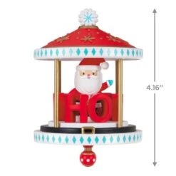 Hallmark Santa-Go-Round Ornament -Hallmark Santa Carousel Keepsake Ornament 2299QGO2647 03