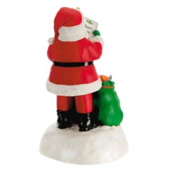 Hallmark Checking It Twice Ornament With Light And Sound -Hallmark Santa Checking His List Keepsake Ornament 2999QGO2657 06