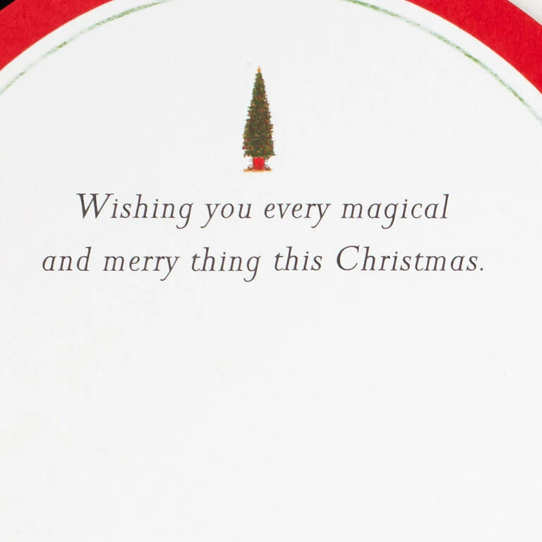 Hallmark Santa's Sleigh Snow Globe Musical 3D Pop-Up Christmas Card With Motion 4 Hallmark Santa's Sleigh Snow Globe Musical 3D Pop-Up Christmas Card With Motion - Image 4