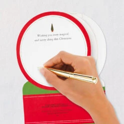 Hallmark Santa's Sleigh Snow Globe Musical 3D Pop-Up Christmas Card With Motion 15 Hallmark Santa's Sleigh Snow Globe Musical 3D Pop-Up Christmas Card With Motion -Hallmark Santa Sleigh Snowglobe 3D PopUp Music Motion Christmas Card 1299XOD9985 07