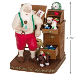 Hallmark The Artist At Work Special Edition Exclusive Ornament 8 Hallmark The Artist At Work Special Edition Exclusive Ornament -Hallmark Santa at Work Keepsake Ornament 4999QGO2827 03