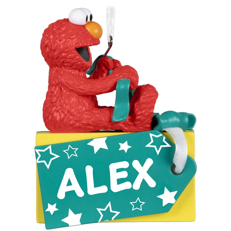 Hallmark Sesame Street® A Gift From Elmo Personalized Ornament 1 Hallmark Sesame Street® A Gift From Elmo Personalized Ornament
