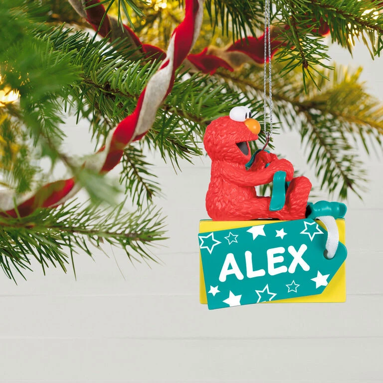 Hallmark Sesame Street® A Gift From Elmo Personalized Ornament 2 Hallmark Sesame Street® A Gift From Elmo Personalized Ornament - Image 2