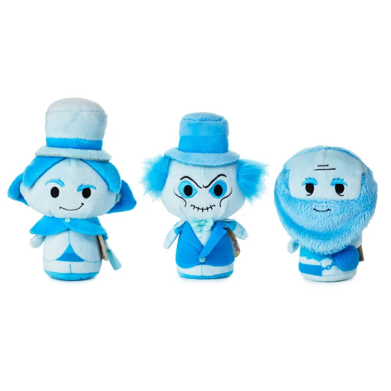 Hallmark Itty Bittys® Disney The Haunted Mansion Ghosts Glow-in-the-Dark Plush, Set Of 3 1 Hallmark Itty Bittys® Disney The Haunted Mansion Ghosts Glow-in-the-Dark Plush, Set Of 3