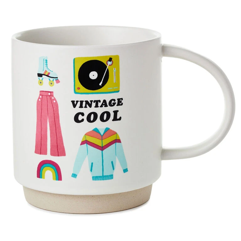 Hallmark Vintage Cool Mug, 16 Oz. 1 Hallmark Vintage Cool Mug, 16 Oz.