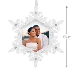 Hallmark Sparkling Snowflake Photo Personalized Metal Ornament 5 Hallmark Sparkling Snowflake Photo Personalized Metal Ornament -Hallmark Snowflake Photo Personalized Keepsake Ornament 2499QHE2012B2 03