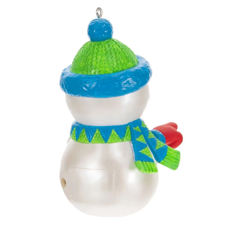 Hallmark Pull My Finger Snowman Ornament With Sound 6 Hallmark Pull My Finger Snowman Ornament With Sound - Image 6