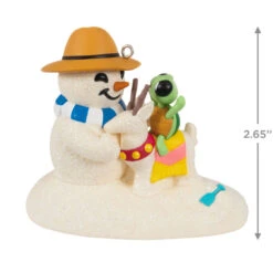 Hallmark Sandal The Snowman Ornament 8 Hallmark Sandal The Snowman Ornament -Hallmark Snowman on Beach Keepsake Ornament 1799QXR8097 03