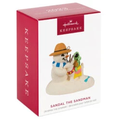 Hallmark Sandal The Snowman Ornament 9 Hallmark Sandal The Snowman Ornament -Hallmark Snowman on Beach Keepsake Ornament 1799QXR8097 04