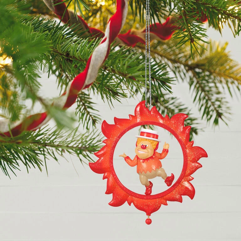 Hallmark The Year Without A Santa Claus™ Spinning Heat Miser Ornament 2 Hallmark The Year Without A Santa Claus™ Spinning Heat Miser Ornament - Image 2