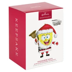 Hallmark Nickelodeon SpongeBob SquarePants Santa Ornament 9 Hallmark Nickelodeon SpongeBob SquarePants Santa Ornament -Hallmark SpongeBob Santa Keepsake Ornament 1899QXI7367 04