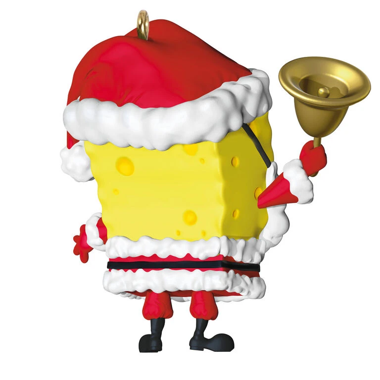 Hallmark Nickelodeon SpongeBob SquarePants Santa Ornament 6 Hallmark Nickelodeon SpongeBob SquarePants Santa Ornament - Image 6
