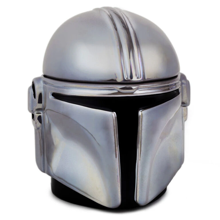 Hallmark Star Wars: The Mandalorian™ Helmet Sculpted Ceramic Caddy 1 Hallmark Star Wars: The Mandalorian™ Helmet Sculpted Ceramic Caddy