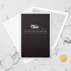 Hallmark Star Wars™ Millennium Falcon™ 3D Pop-Up Card 11 Hallmark Star Wars™ Millennium Falcon™ 3D Pop-Up Card -Hallmark Star Wars Millennium Falcon 3D PopUp Card 1499LAD2726 04