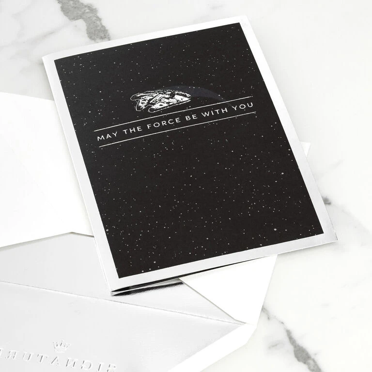Hallmark Star Wars™ Millennium Falcon™ 3D Pop-Up Card 5 Hallmark Star Wars™ Millennium Falcon™ 3D Pop-Up Card - Image 5